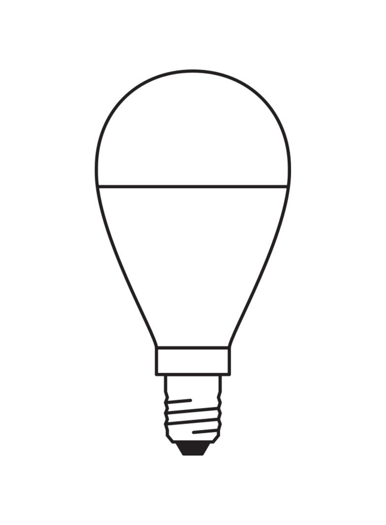 Żarówka LED E14 7W VALUECLP60 7W/827 230VFR 806lm 2700K 4058075152939 LEDVANCE