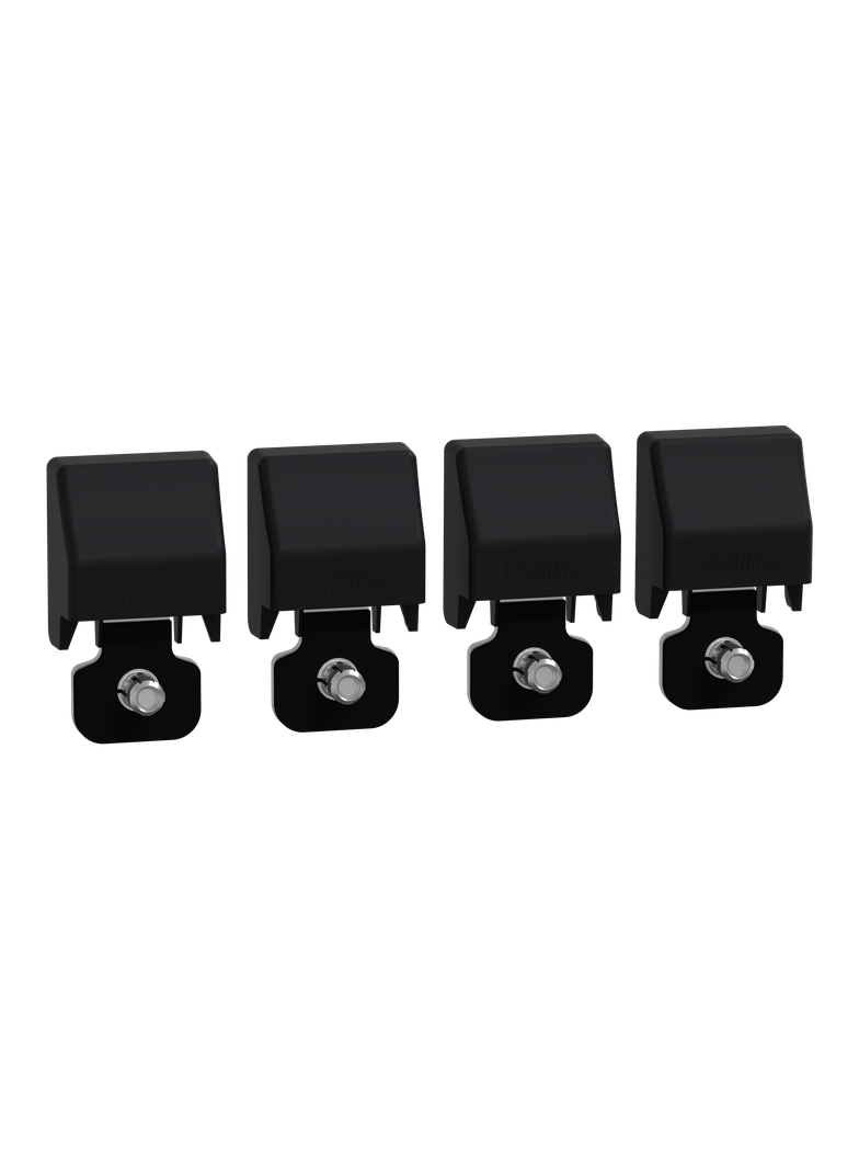 Spacial Uchwyty mocujące na ścianie ze stali + osłony do S3D 4 sztuki