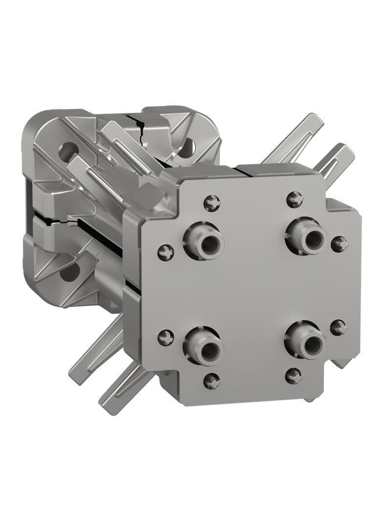 Rozdzielnice PrismaSet, komplet łączący krzyżowy do obudowy IP55