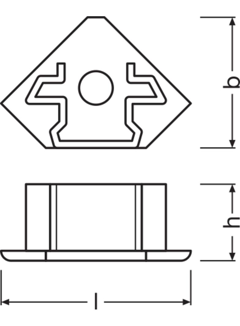 Akcesoria do profili LS AY-PM03/EC/H