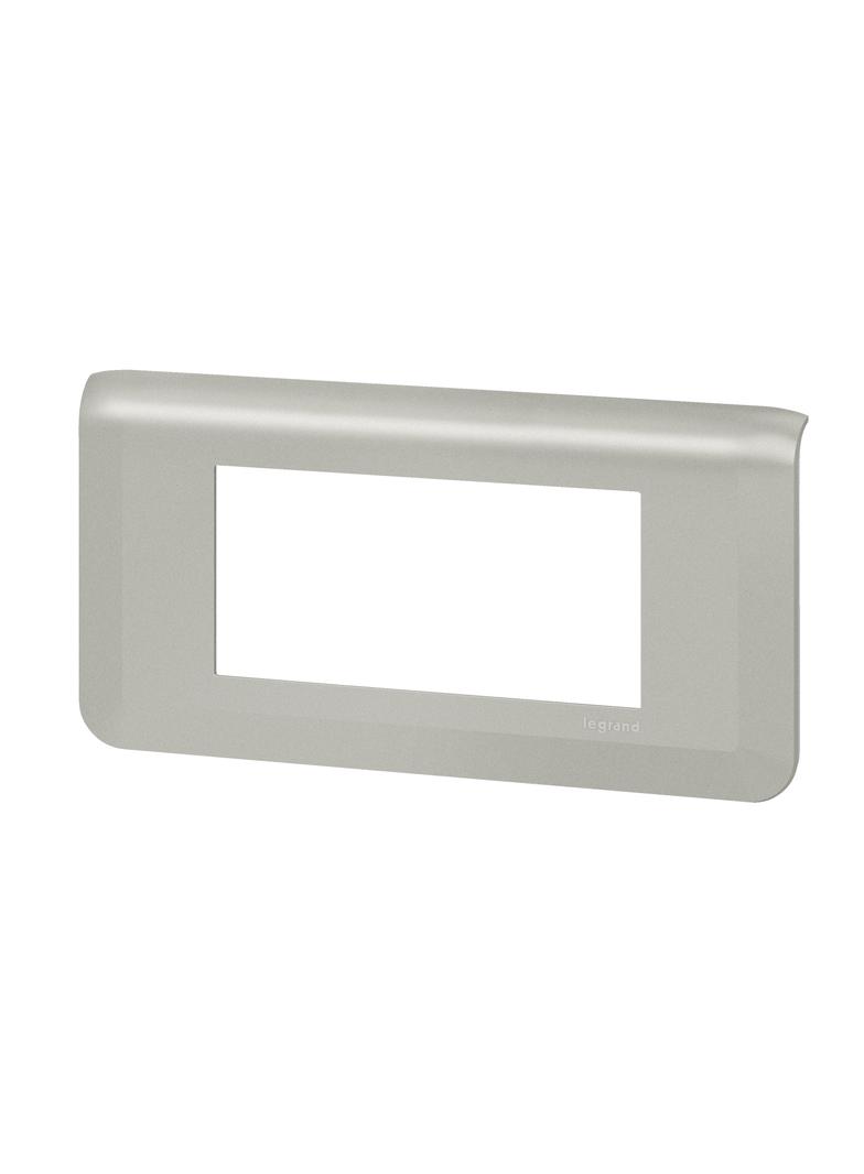 Mosaic - Ramka 4 Modułowa - Aluminium 079314L LEGRAND