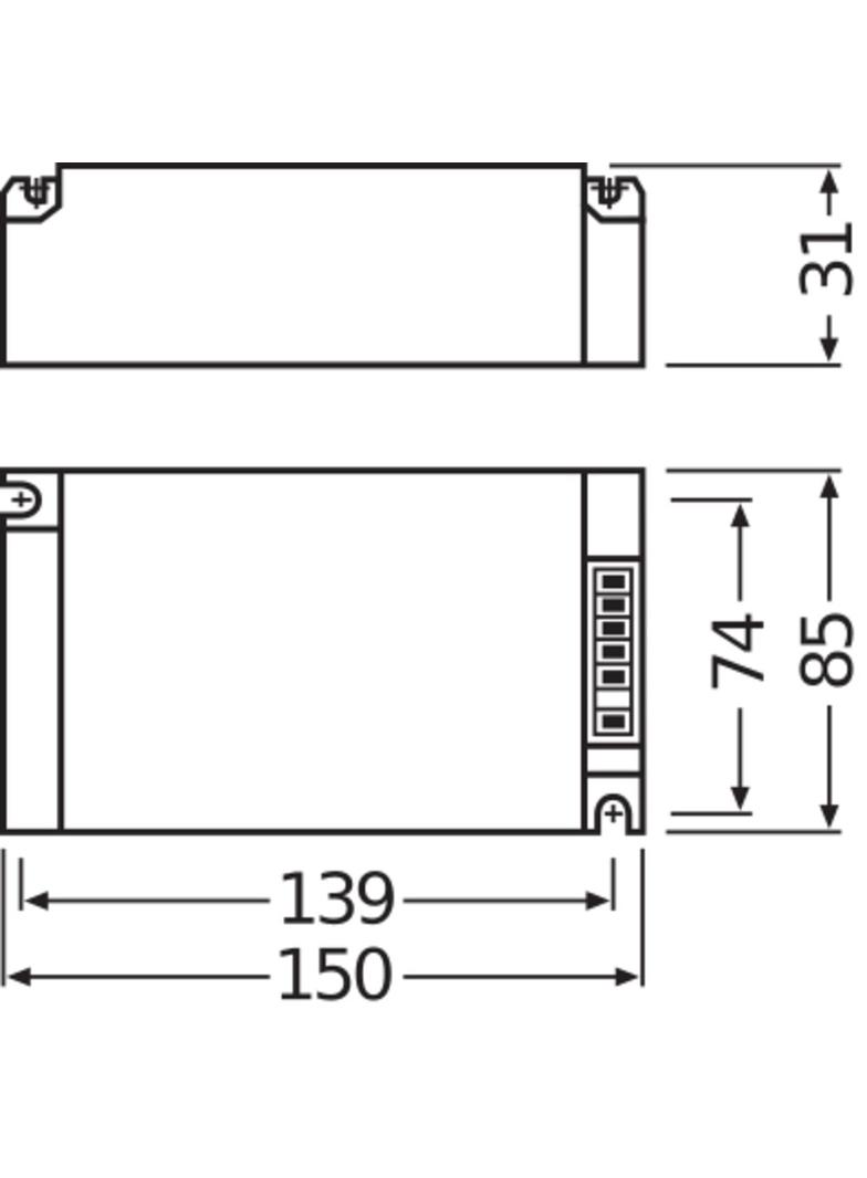 Statecznik elektroniczny PTi 150/220-240 S