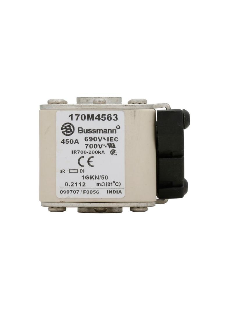 FUSE 450A 690V 1GKN/50 AR UC Wkładka szybka 450A AC 690V rozmiar 1 53x69x51 mm aR IEC UL 170M4563 EA
