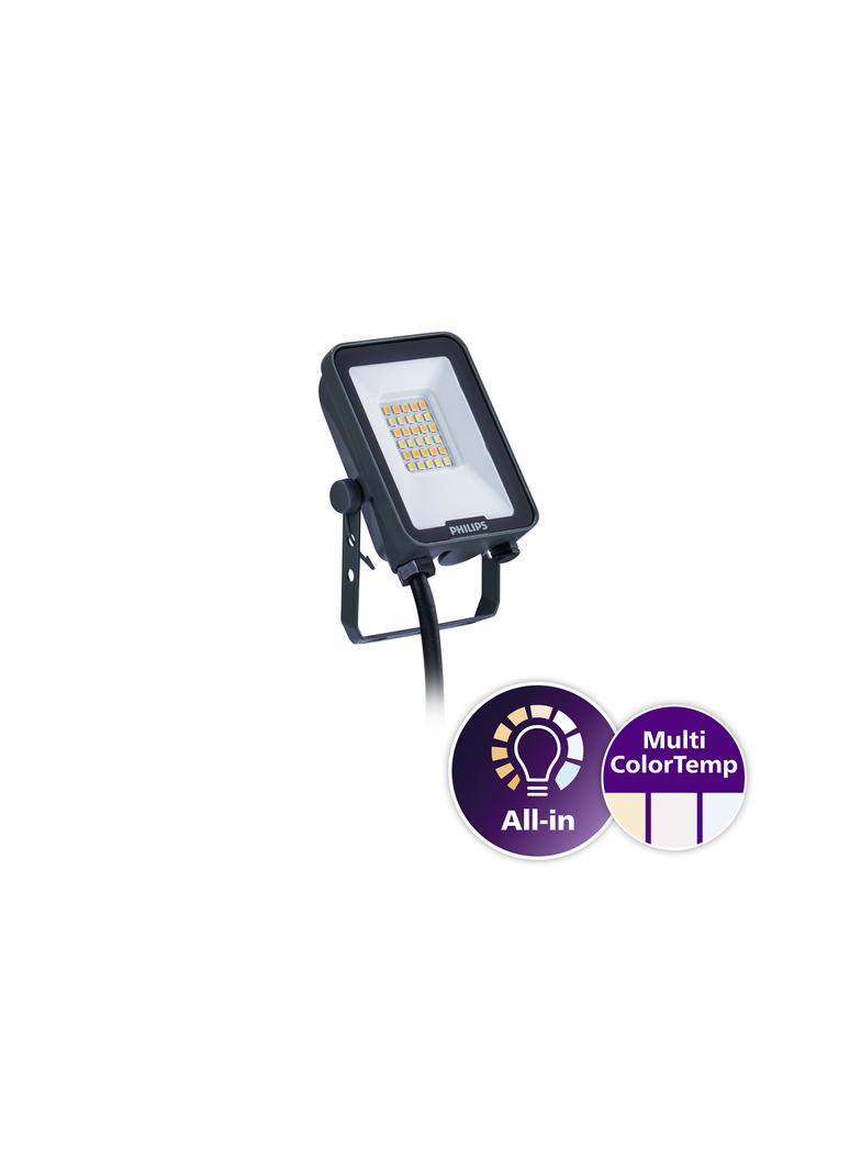Naświetlacz LED Ledinaire BVP167 20W 2200/2400lm IP65 3000/4000/6500 K zmienna barwa światła 5 lat g