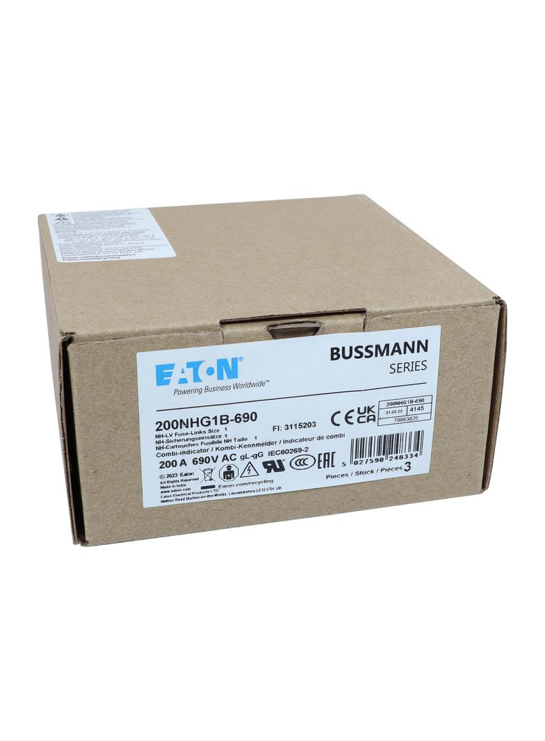 200NHG1BI-690 Wkładka NH 200AMP 690V AC gG 1 DUAL IND 200NHG1BI-690 EATON