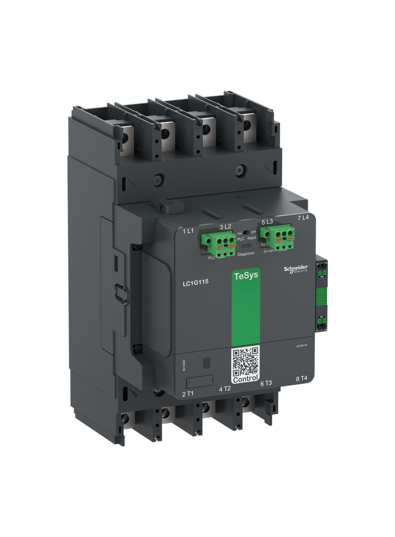 Stycznik mocy, TeSys Giga, 4 biegunowy (4NO), AC-1 =440V 250A, wersja rozszerzona, 200…500V szerokoz