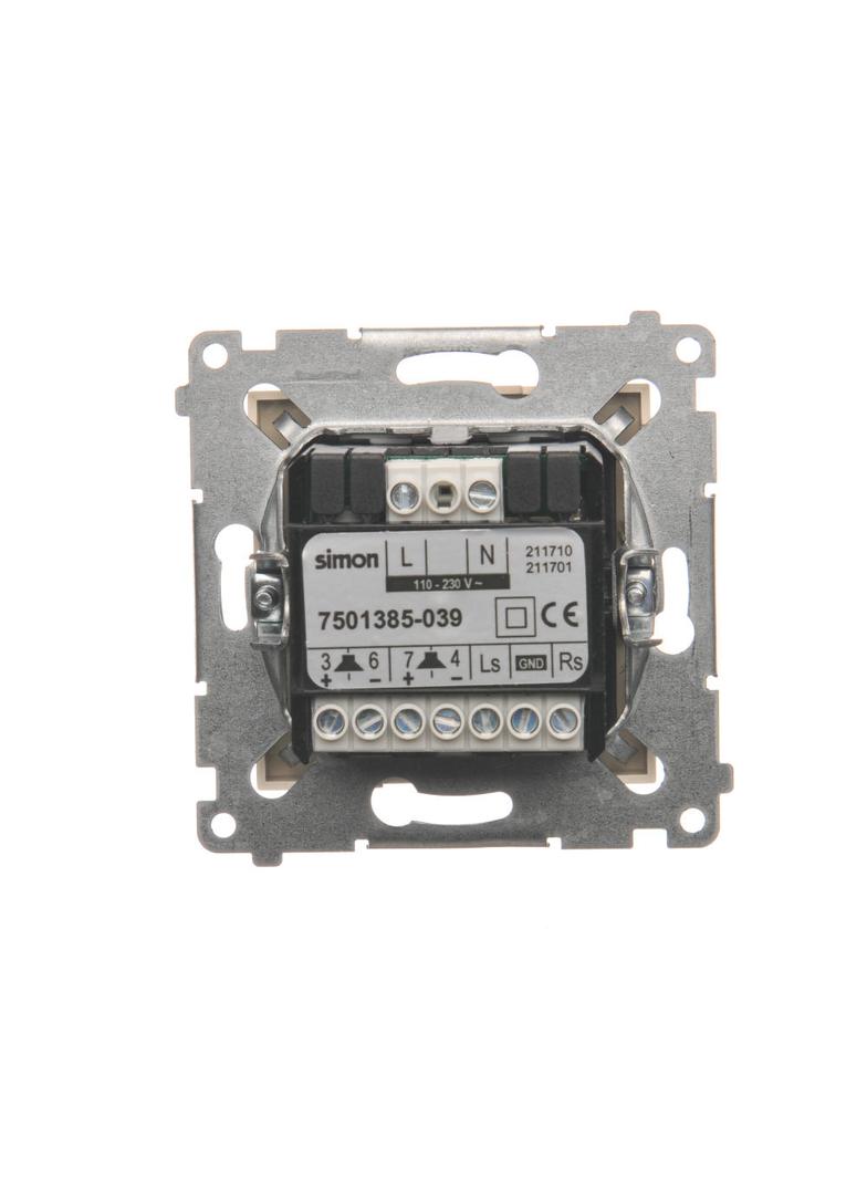 Simon 54 Odbiornik Bluetooth z ładowarką USB krem