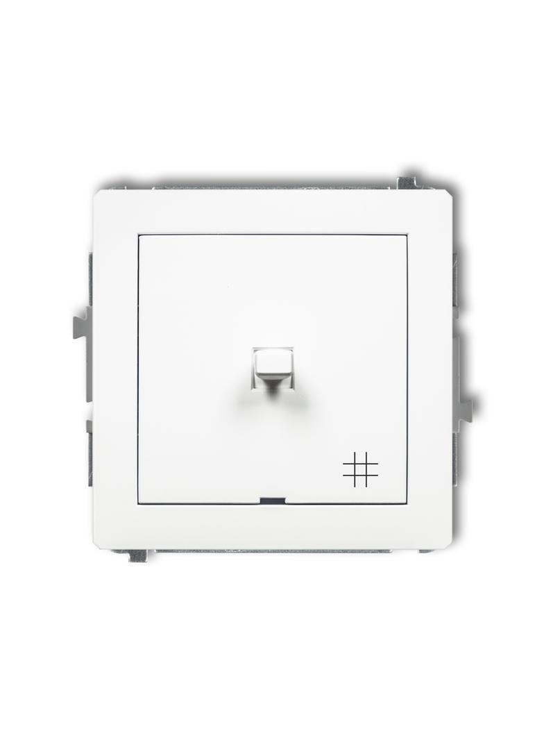 DECO Mechanizm łącznika krzyżowego w stylu amerykańskim biały mat