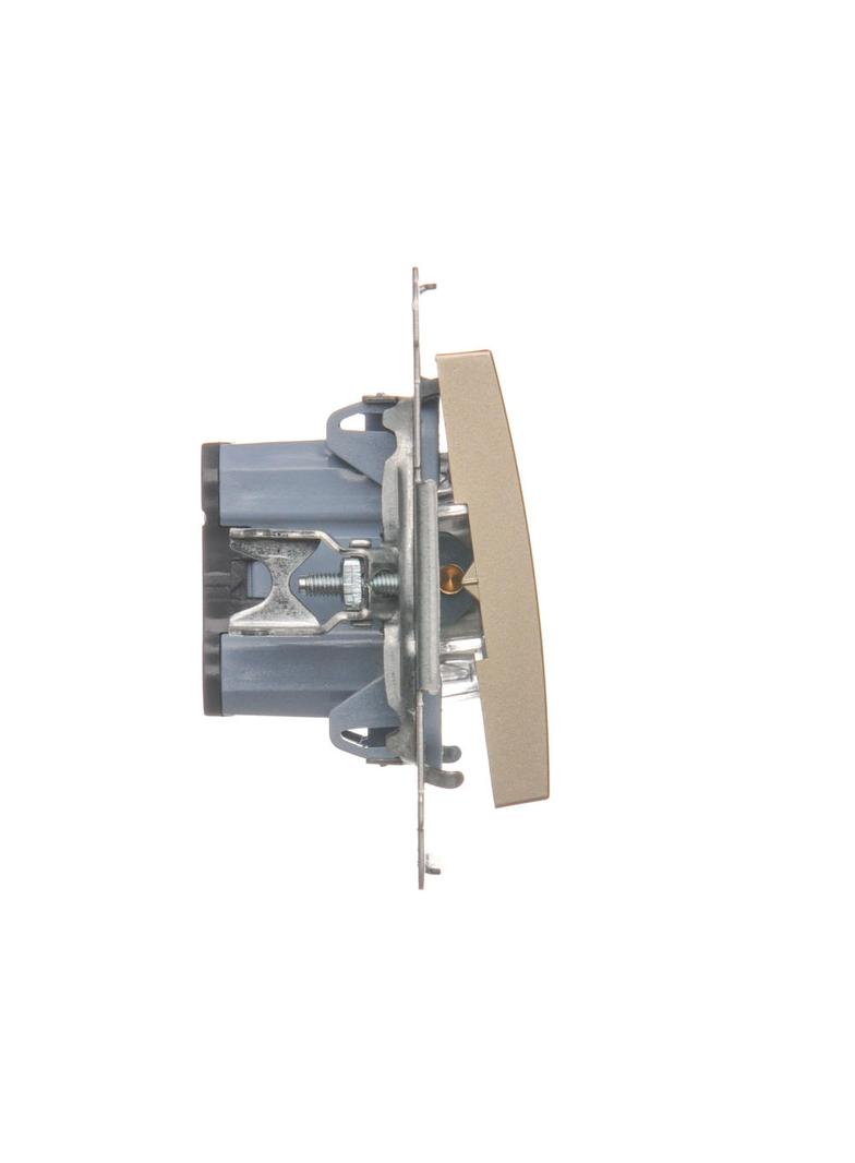 Simon 54 Przycisk „światło” 16A z. śrub. brąz mat