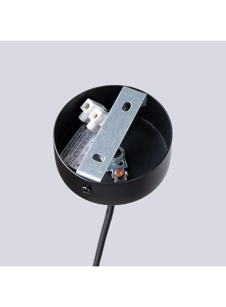 Sollux Lampa wisząca BLISS 1 czarna SL.1462