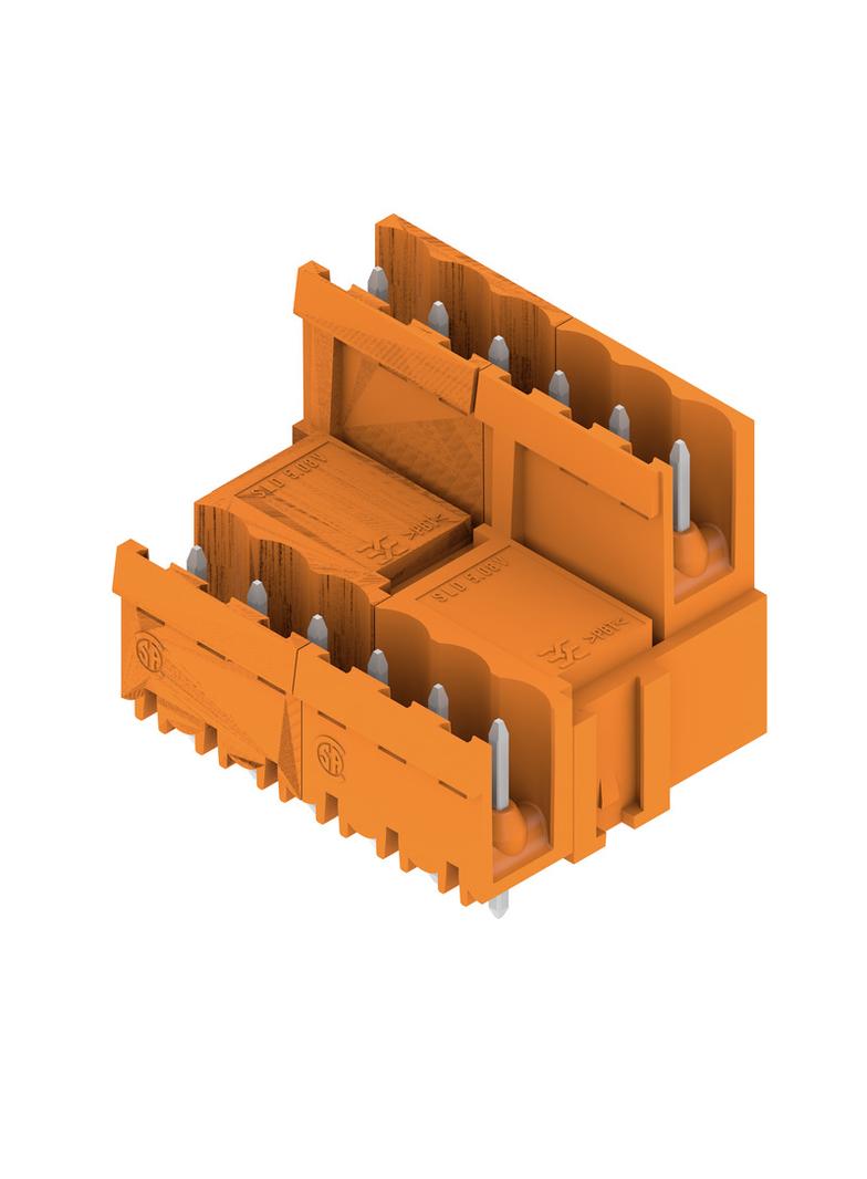 SLD 5.08V/12/180 3.2SN OR BX Wtyki PCB (złącza płyty), 5.08 mm, Liczba biegunów: 12, kąt odejścia: 180° /50szt./ 1725690000 WEIDMÜLLER