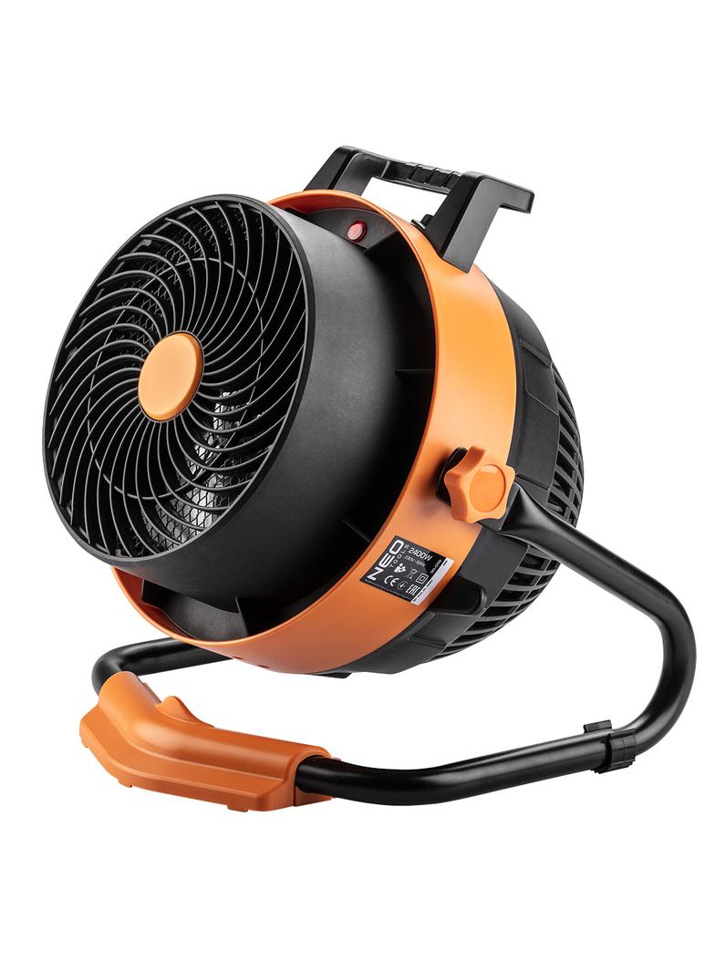 Nagrzewnica i wentylator, 2 w 1, moc 2400W, model manualny