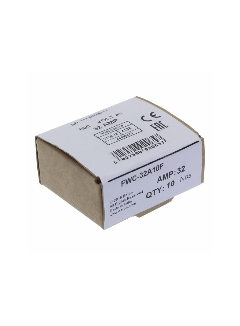 32AMP 600VAC FERRULE 10 X 38MM 32AMP 600VAC cylindryczna 10 X 38mm FWC-32A10F EATON