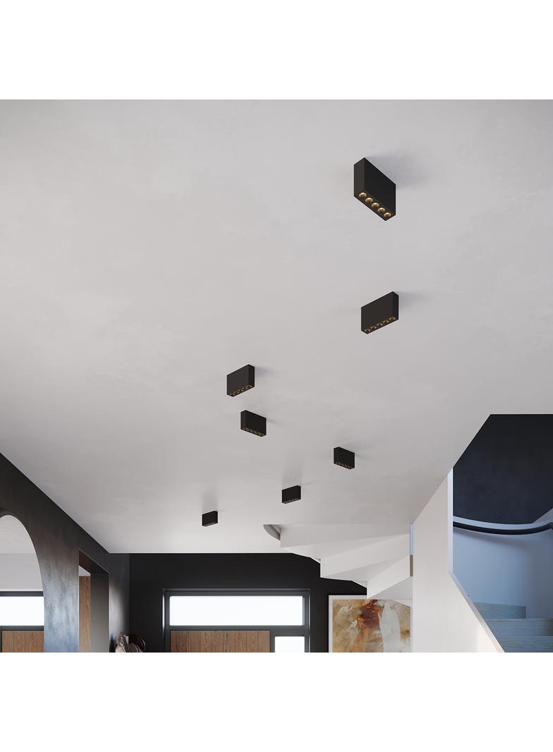 Sollux Plafon SOLE czarny LED SL.1212