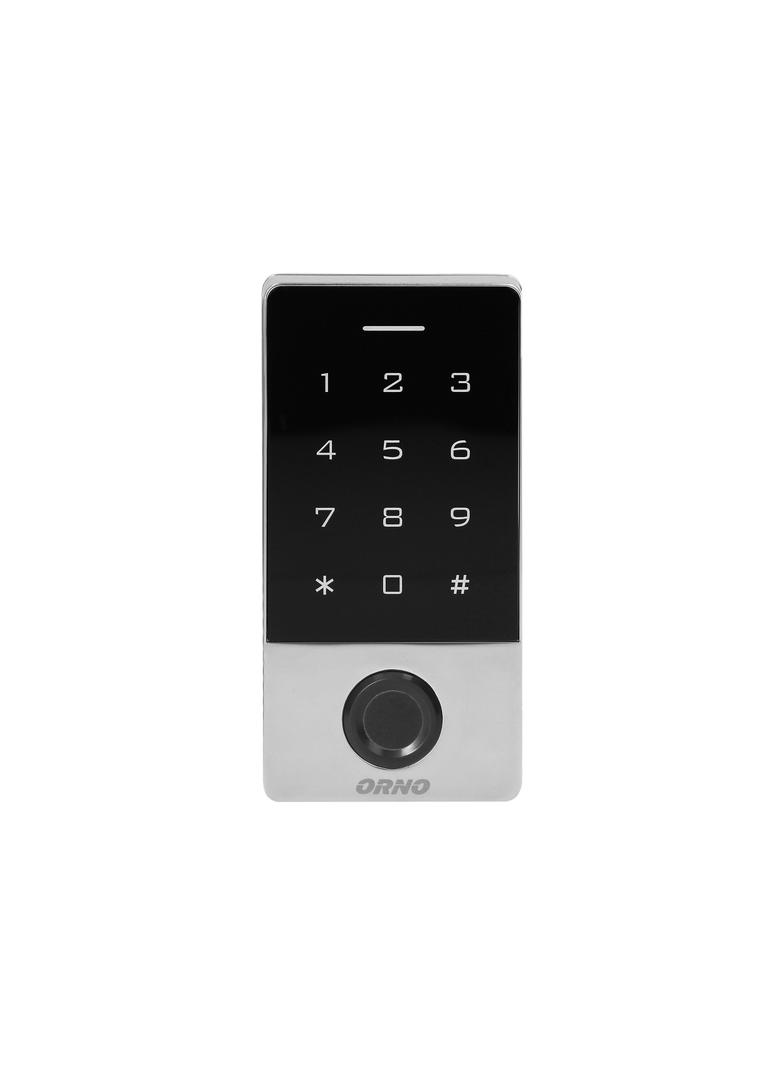 Zamek szyfrowy dotykowy z czytnikiem kart i breloków zbliżeniowych czytnikiem linii papilarnych ora