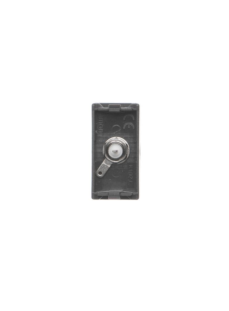Simon Connect Płytka K45/2 gn. SAT (F) żeńskie 225x45mm + wkład szary grafit K102C/14 KONTAKT