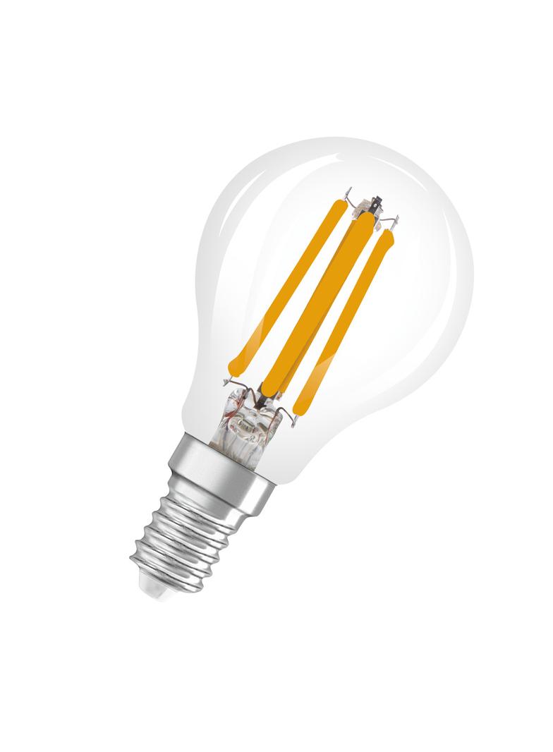 Lampa LED STAR+ non-dim CL P40 Act&Rel FILAMENT 4W 827 E14