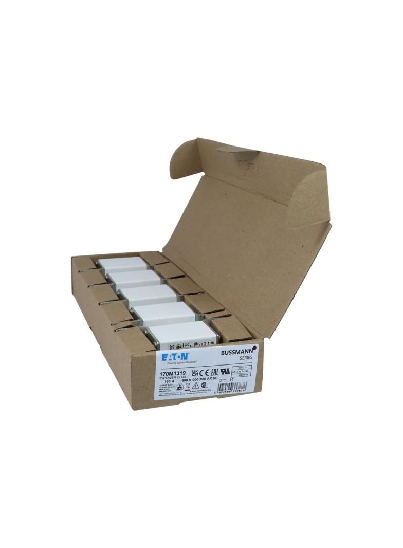 160A 690V IEC aR 000U/80 SQUAREBODY FUSE Wkładka szybka 160A AC 690V DIN 000 21x40x100 mm, 170M1319