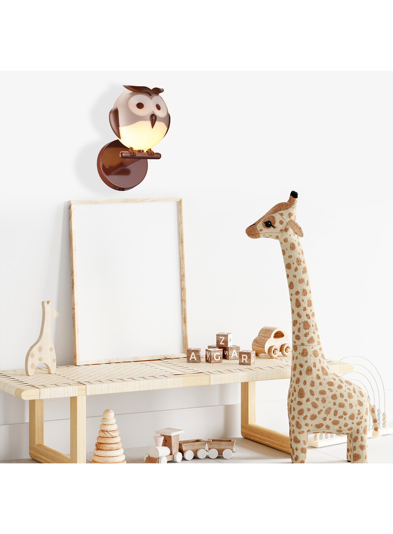 Milagro kinkiet Owl G9 brązowy ML245