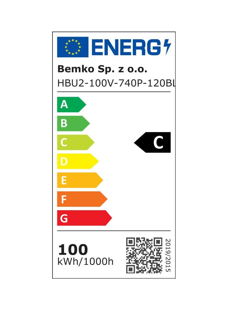 OPRAWA HIGHBAY LED ULTRAS 2, 1-10V 100W 4000K 15000LM IP65 120°