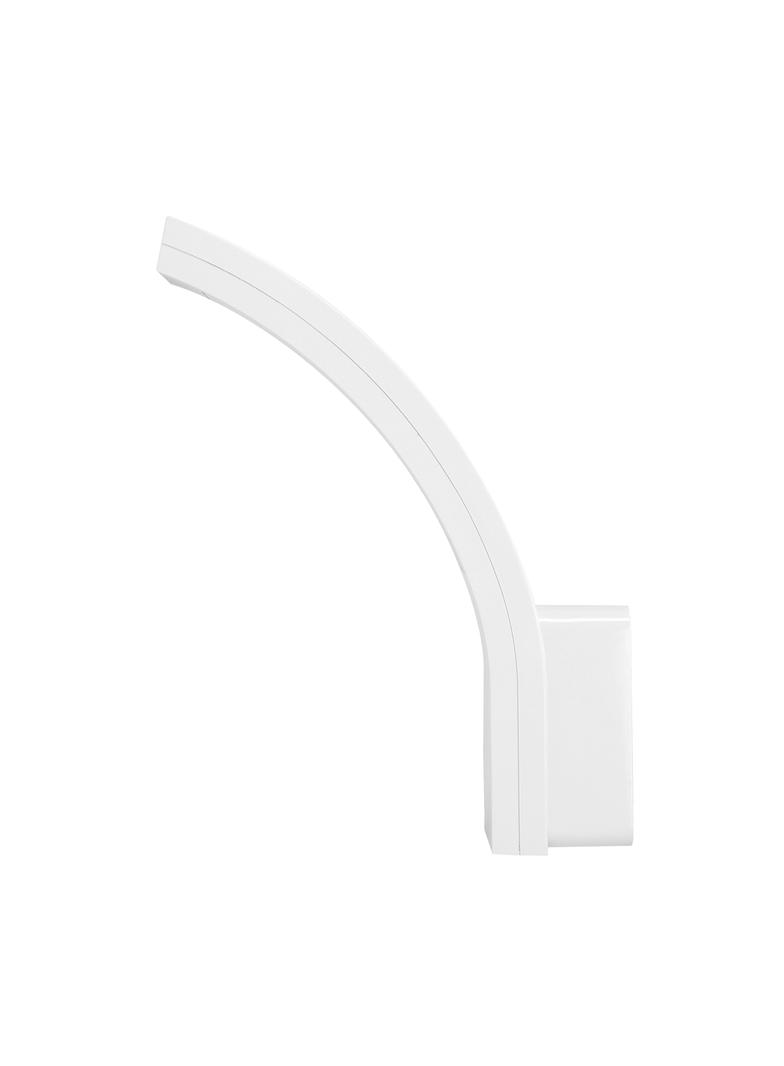 PIRYT LED 10W, oprawa ogrodowa 800lm, IP54, 4000K, biała AD-OP-6109WLPM4 ORNO