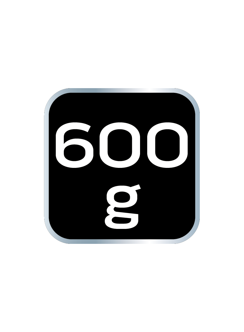Siekiera 600g, trzonek z włókna szklanego