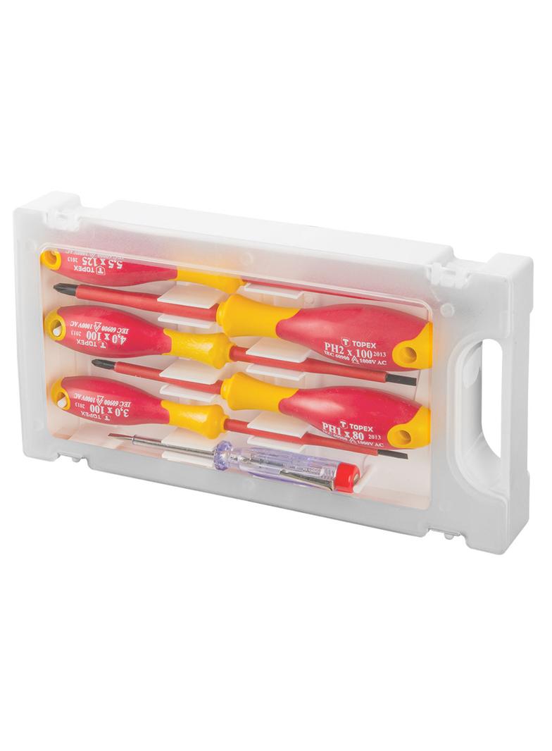 Wkrętaki 1000V, zestaw 6 szt.