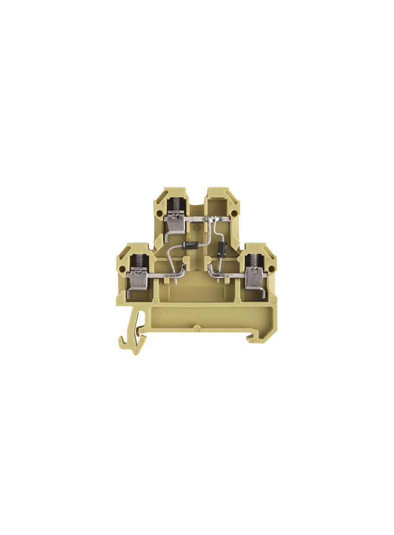 DK 4/35 2D GET.SCH. A1 Złączki szynowe z elementami elektronicznymi, nr katalogowy 0396760000