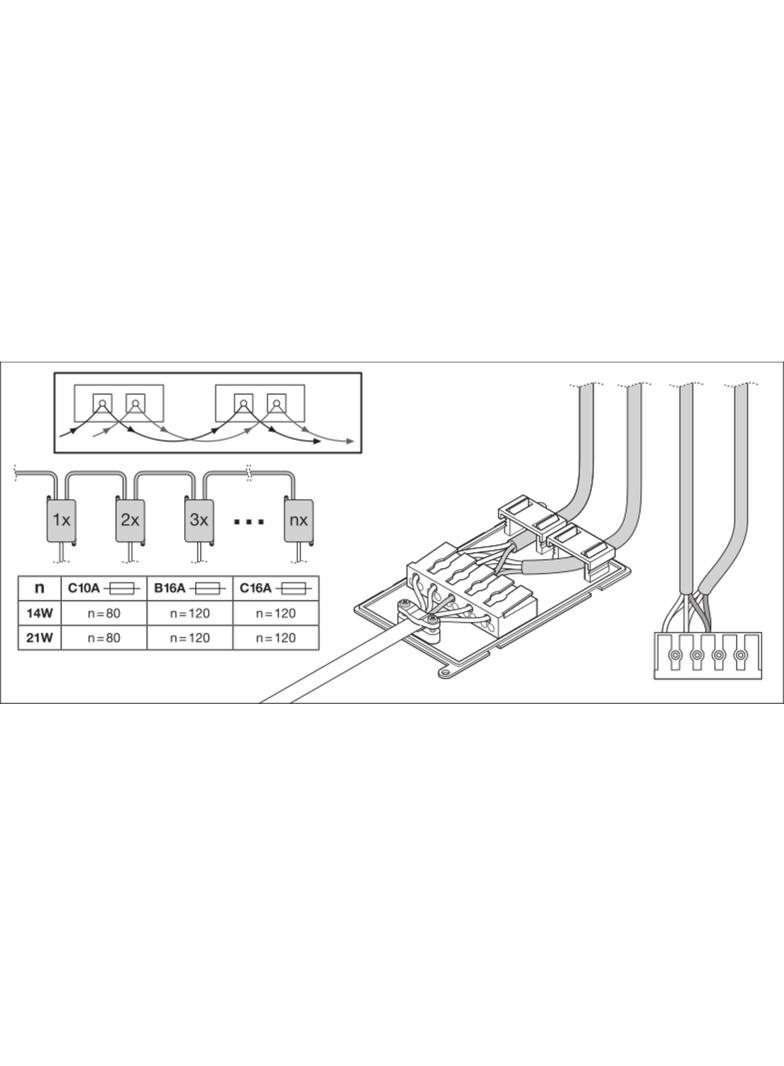 DOWNLIGHT UGR19 DN195 PFM 21W 840 DALI WT LEDV LEDVANCE