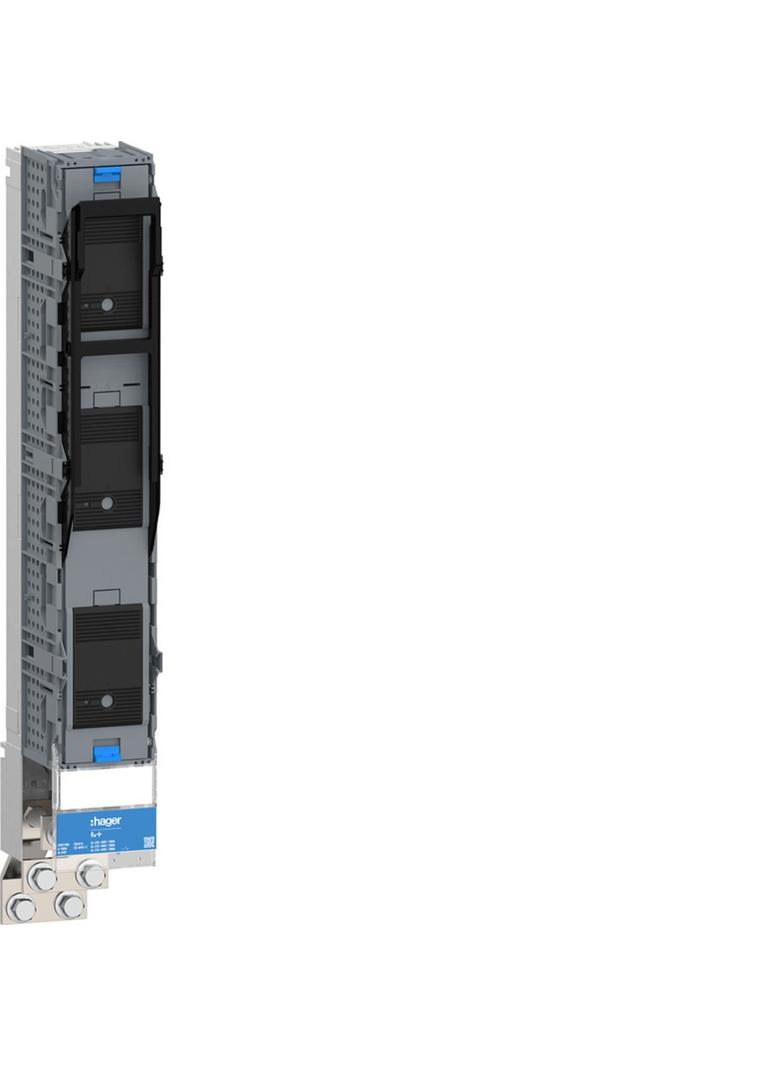 FV+ listwa zasilająca NH3 1000A 690VAC szyny 185mm zwieracze nożowe zac.śr.M12