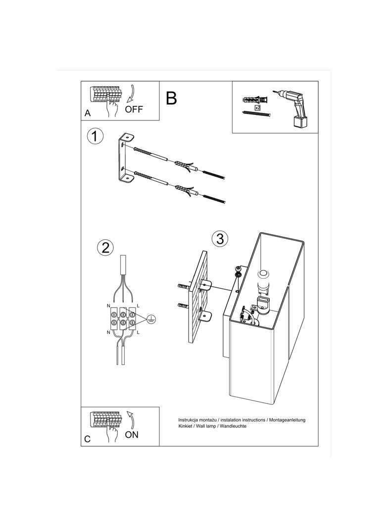 Sollux Kinkiet LINEA SL.0375