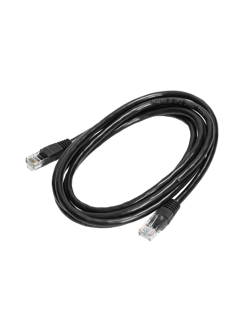 Kabel sieciowy Patchcord UTP CAT.6 wtyk - wtyk 2m CZARNY LAN-2/B/2M ORNO