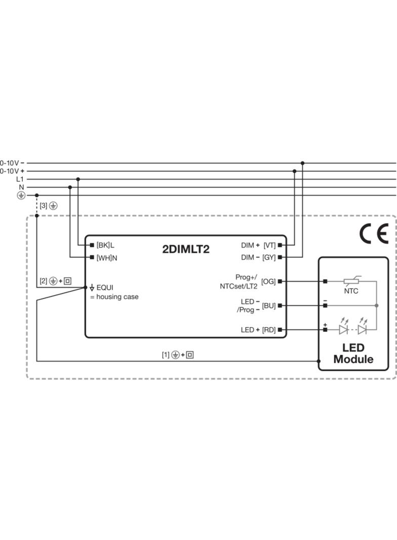 Zasilacz OT 110/120-277/1A4 2DIM LT2 P5