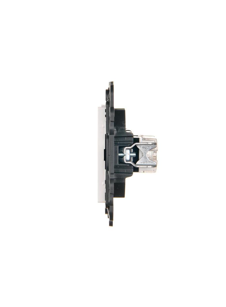 Simon 24 Gniazdo komputerowe podwójne RJ45 kat. 5e biały N52.01/11