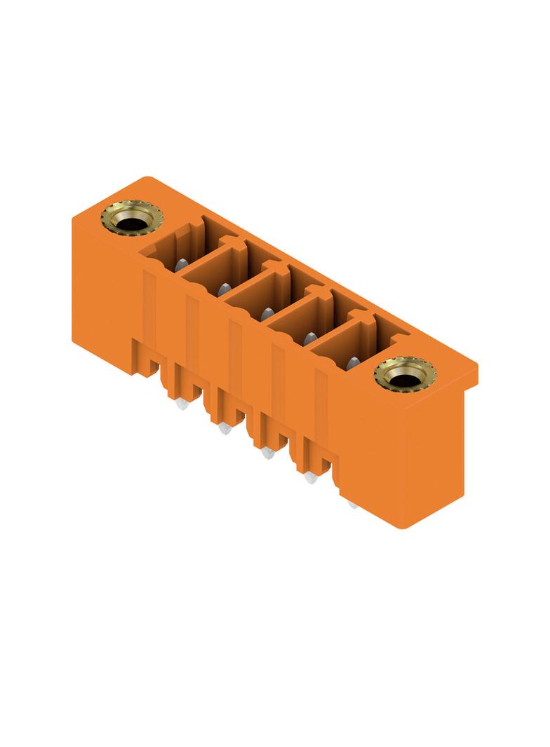 SC 3.81/05/180F 3.2SN OR BX Wtyki PCB (złącza płyty), 3.81 mm, Liczba biegunów: 5, kąt odejścia: 180° /60szt./ 1943210000 WEIDMÜLLER