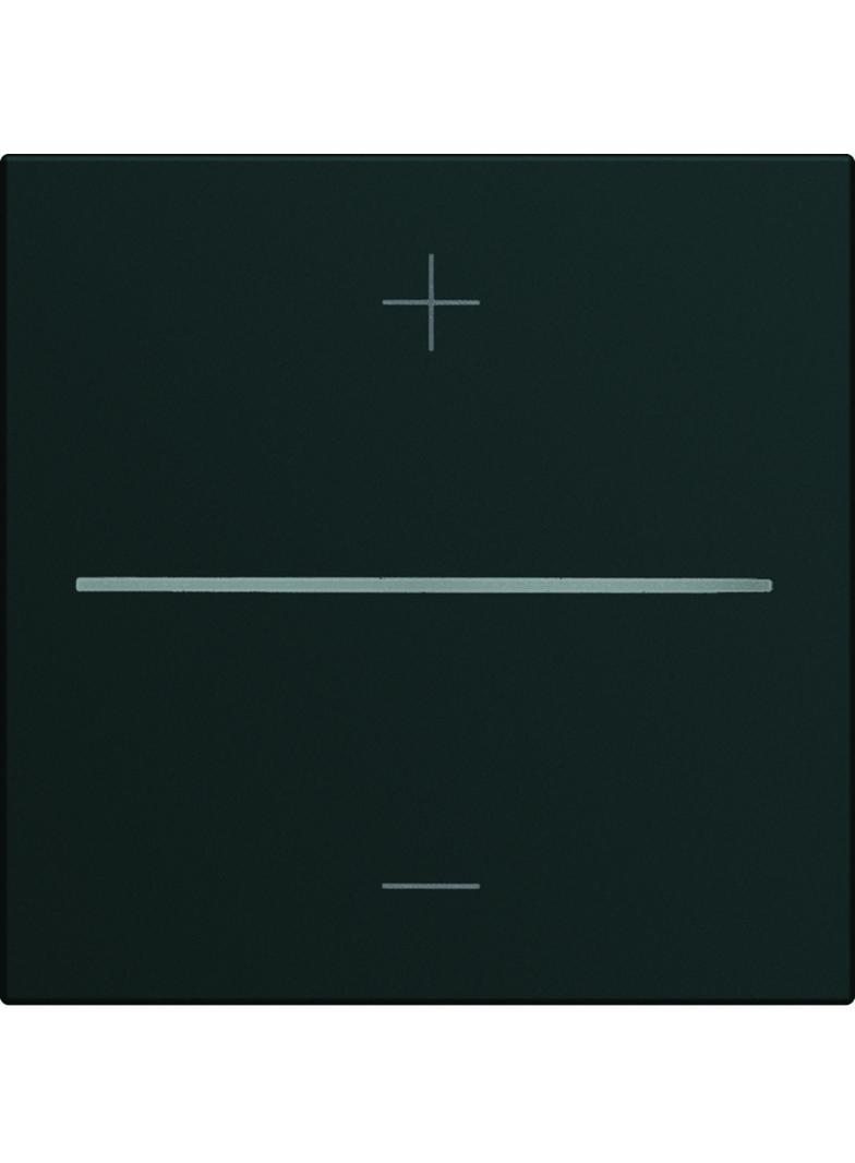 gallery Płytka czołowa do ściemniacza przyciskowego z Bluetooth czarny