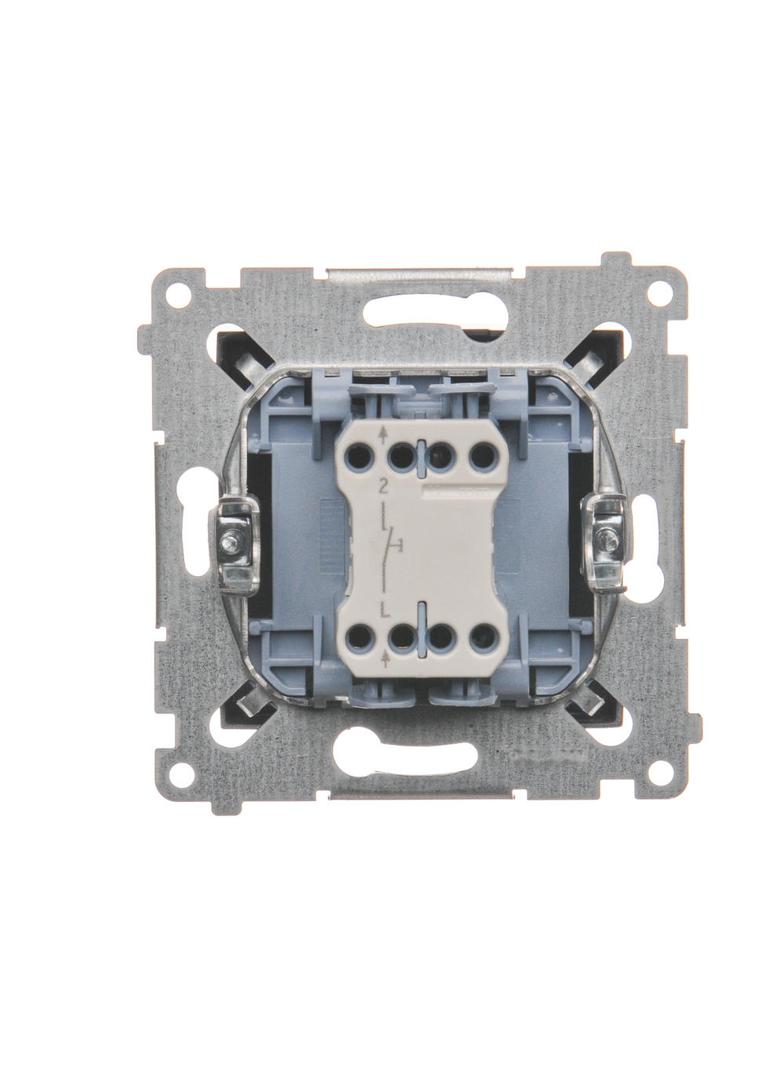 Simon 54 Przycisk „światło” 10A szybkozłączka antracyt