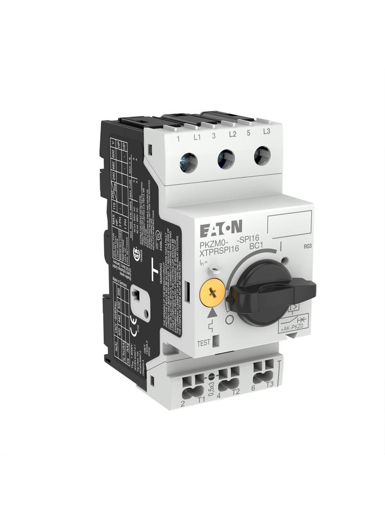 PKZM0-0,63-SPI16 Wyłącznik silnikowy PKZM0 Śrubowe/Push-in 0,4-0,63A 199180 EATON