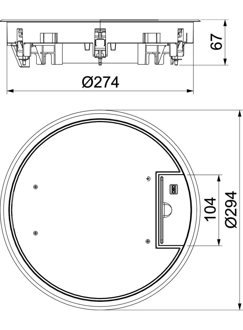 GESR7/10U, KASETA ZASILAJĄCA