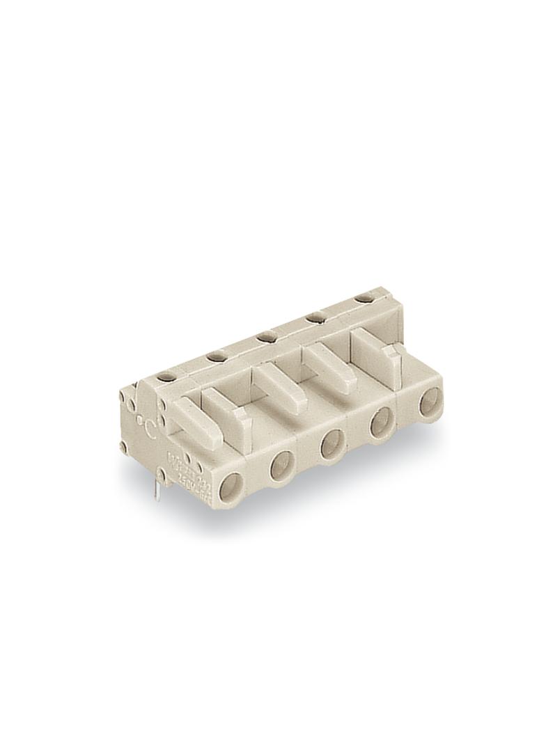 Gniazdo MCS‑MIDI Classic 10‑biegunowe jasnoszare raster 7,5mm 722‑840 /25szt./ WAGO