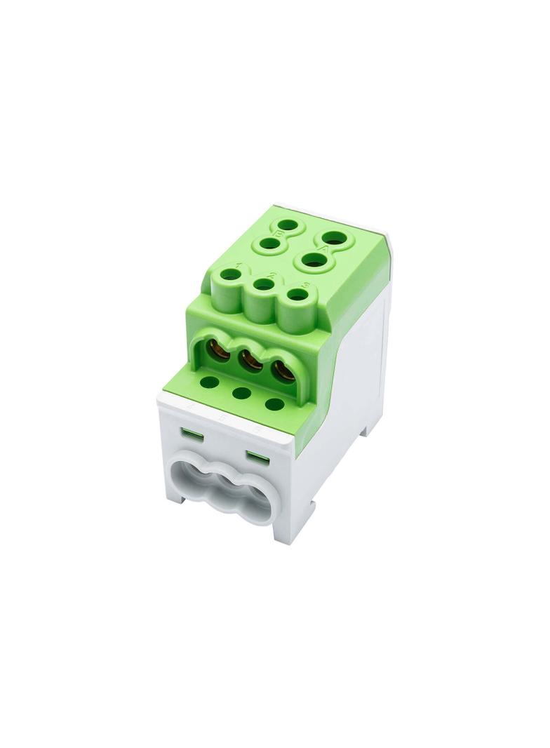 SDB 200 Blok rozdzielczy - dystrybucyjny Al/Cu 80030 SIMBLOCK zielony SIMET