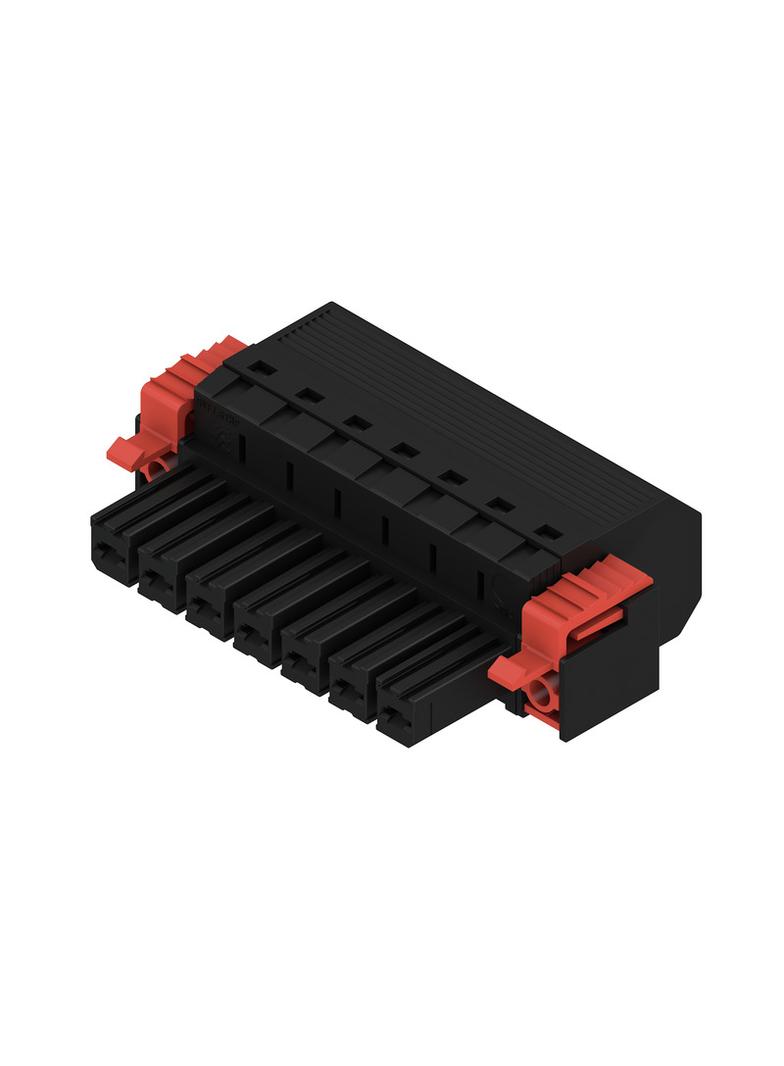 BVF 7.62HP/07/180F SN BK BX Wtyk PCB (złącze wiązki), 7.62 mm, Liczba biegunów: 7, PUSH IN /20szt./ 1190580000 WEIDMÜLLER