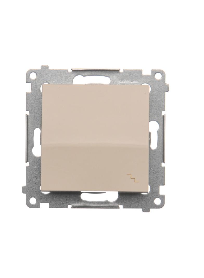Simon 54 Łącznik schodowy 10A 250V szybkozłączka kremowy DW6.01/41 KONTAKT