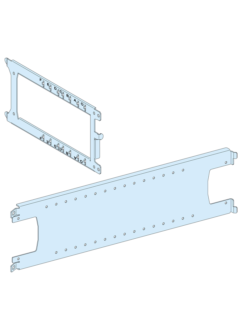 Rozdzielnice PrismaSetPłyta montażowa Prisma P do mocowanego pionowo aparatu EZC100