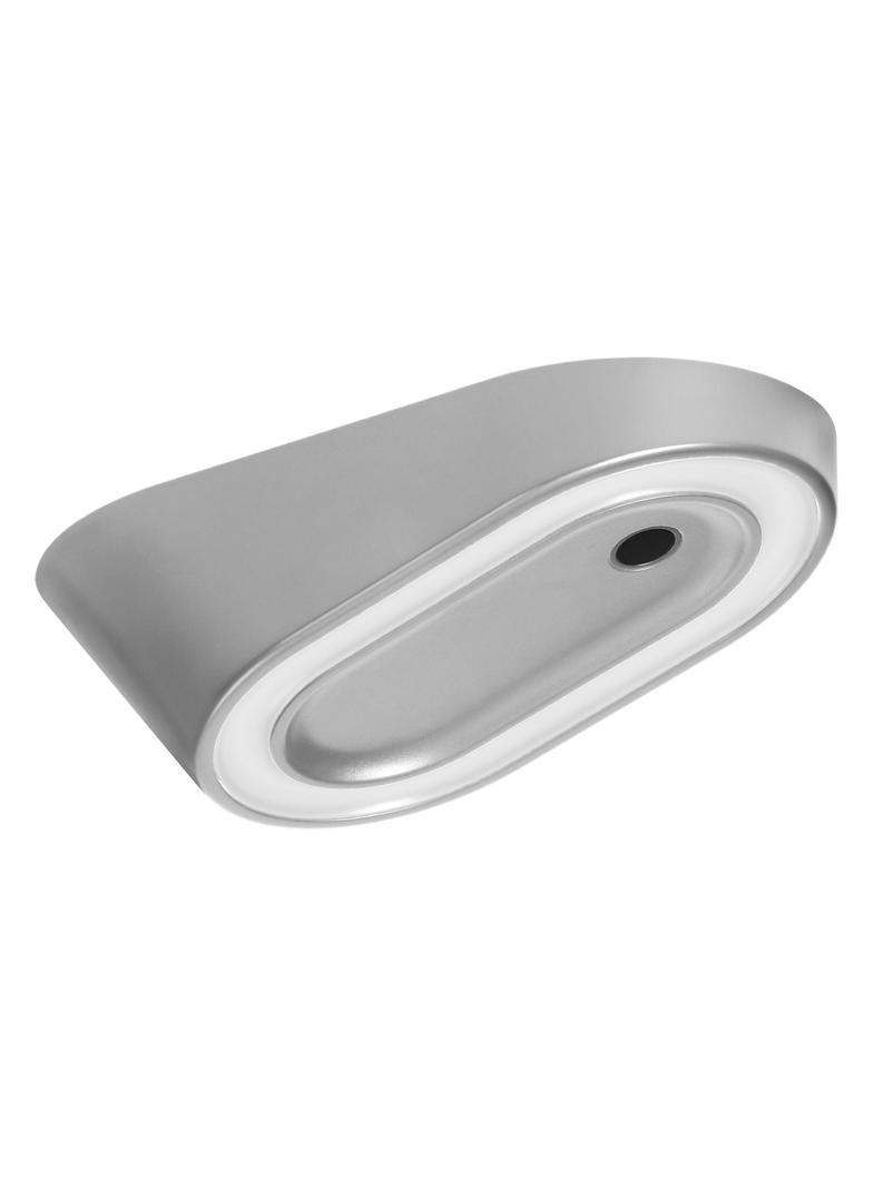 AGRA lampka podszafkowa LED 2,5W, 80lm, 4000K, z włącznikiem bezdotykowym, szara