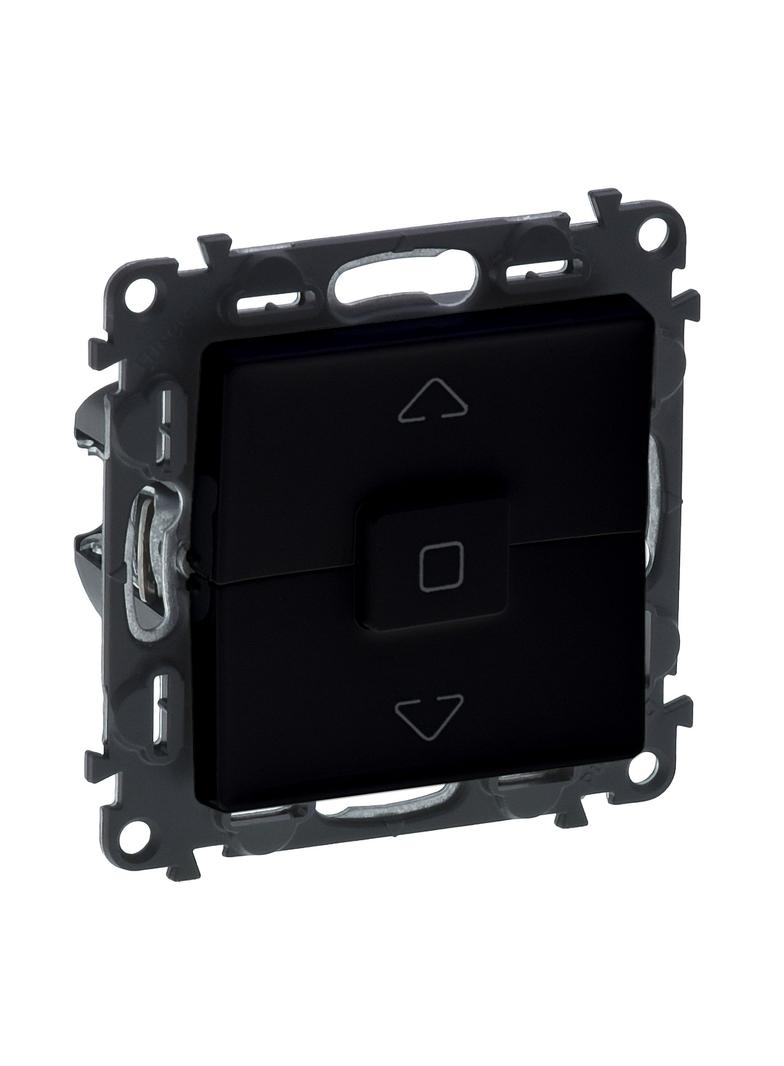 VALENA LIFE - ŁĄCZNIK STEROWANIA ROLETAMI CZARNY 10 A – 230 V~
