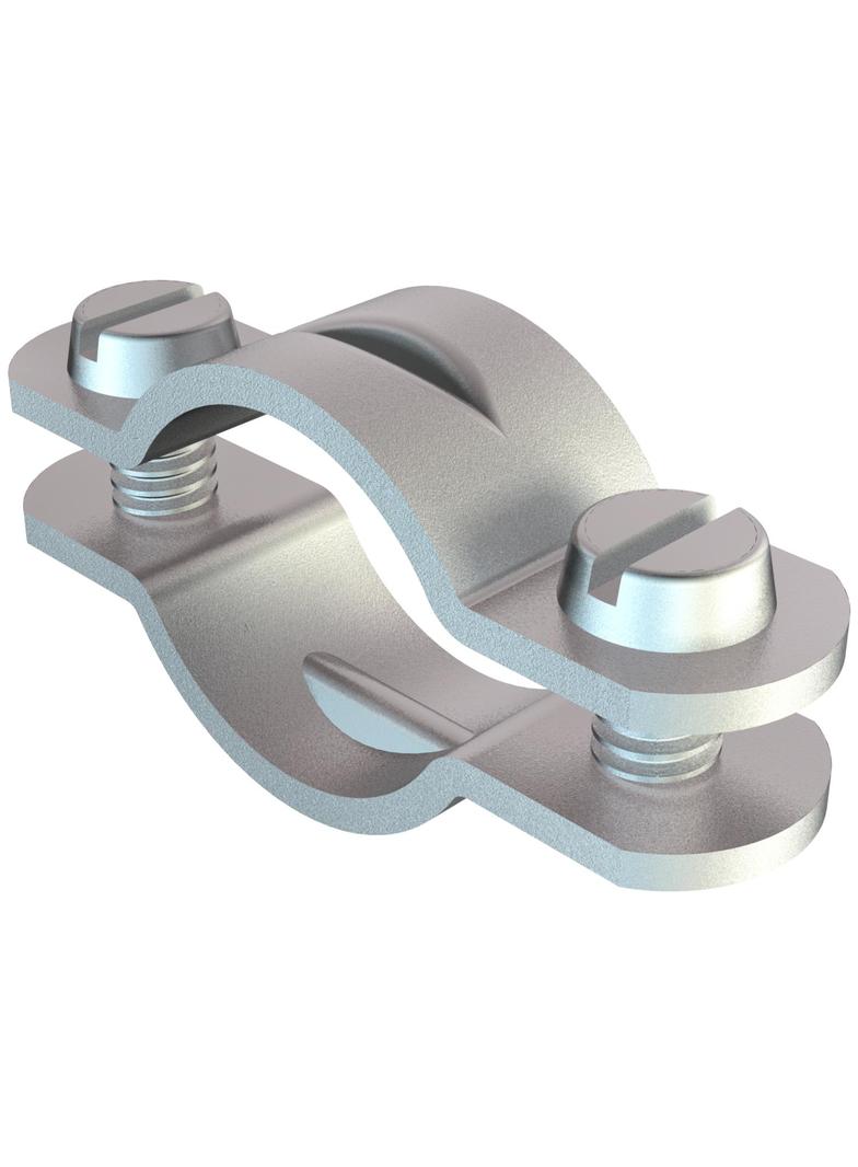 OBEJMY OPOR. ZE ŚRUB.M3X10 OC.G.