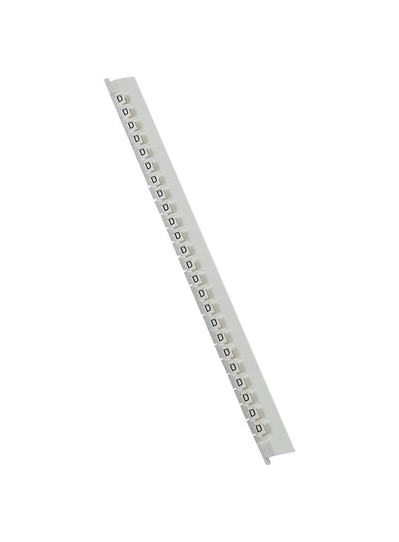 OZNACZNIK 'MEMOCAB' BIAŁE LITERY D (X240), Legrand