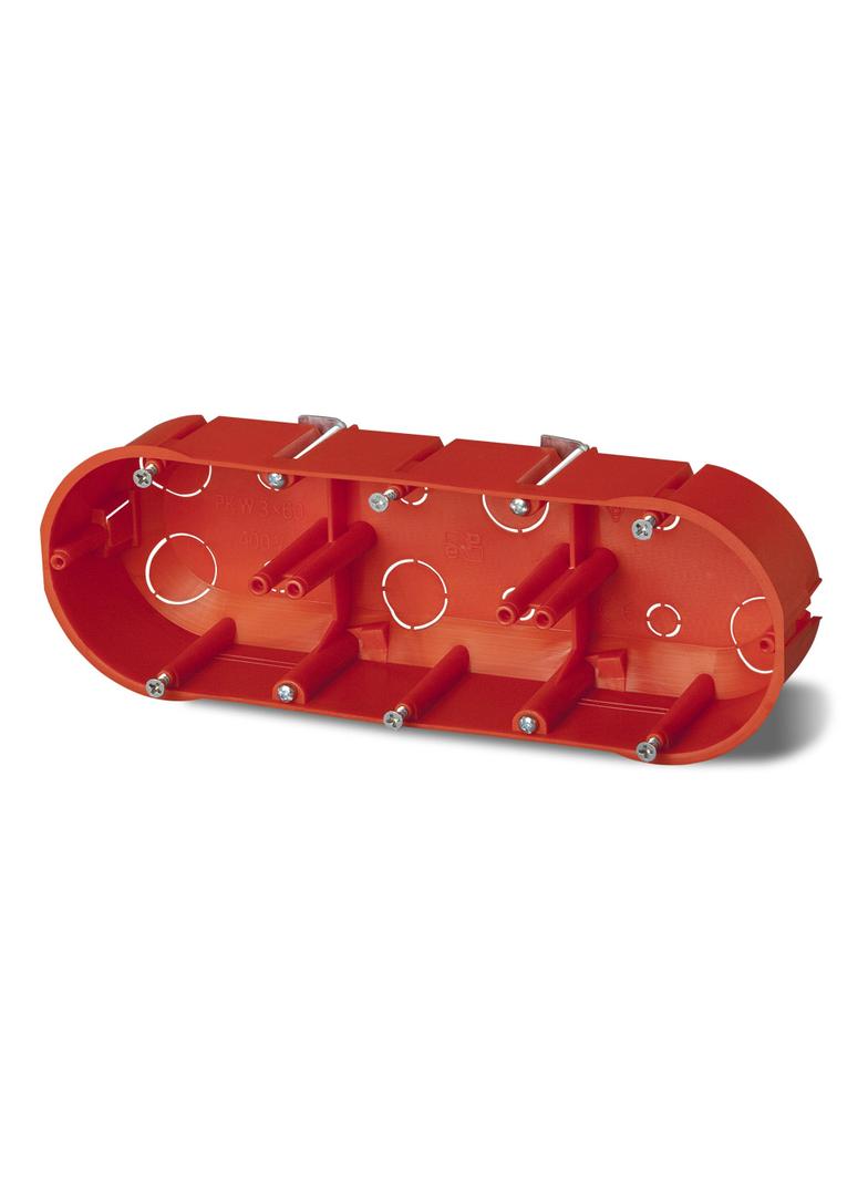 Puszka p/t PK-3x60 do ścian pustych