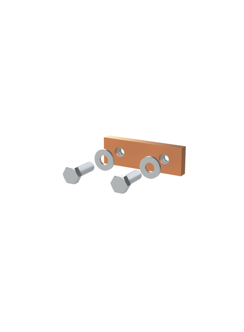 ZX1184 Łącznik Cu 30x10 1pol